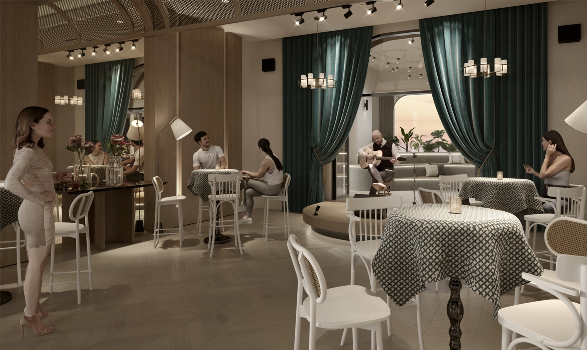 More than a lounge, it’s a whole mood to sink into.